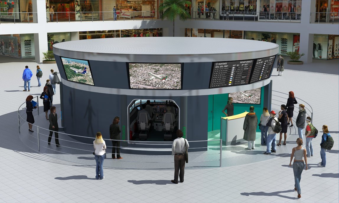 FSC news IAMS Interactive Airport Multiplatform Simulator mini render